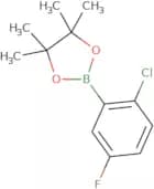 2-(2-Chloro-5-fluorophenyl)-4,4,5,5-tetramethyl-1,3,2-dioxaborolane