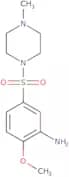 2-Methoxy-5-[(4-methylpiperazin-1-yl)sulfonyl]aniline