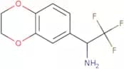 1-(2,3-Dihydro-1,4-benzodioxin-6-yl)-2,2,2-trifluoroethan-1-amine