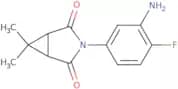 3-(3-Amino-4-fluorophenyl)-6,6-dimethyl-3-azabicyclo[3.1.0]hexane-2,4-dione