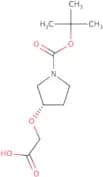 (S)-3-Carboxymethoxy-pyrrolidine-1-carboxylic acid tert-butyl ester