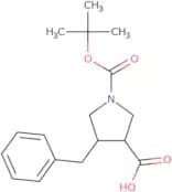 4-Benzyl-1-[(tert-butoxy)carbonyl]pyrrolidine-3-carboxylic acid