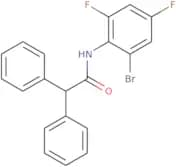 N-(2-bromo-4,6-difluorophenyl)-2,2-diphenylethanamide
