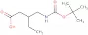 3-({[(tert-Butoxy)carbonyl]amino}methyl)pentanoic acid