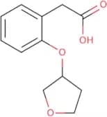 2-[2-(Oxolan-3-yloxy)phenyl]acetic acid