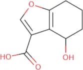 4-Hydroxy-4,5,6,7-tetrahydro-1-benzofuran-3-carboxylic acid