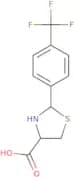(4R)-2-[4-(Trifluoromethyl)phenyl]-1,3-thiazolidine-4-carboxylic acid