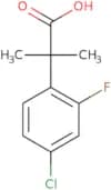 2-(4-Chloro-2-fluorophenyl)-2-methylpropanoic acid