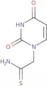 2-(2,4-Dioxo-1,2,3,4-tetrahydropyrimidin-1-yl)ethanethioamide
