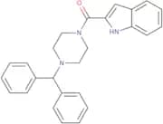 4-(diphenylmethyl)piperazinyl indol-2-yl ketone