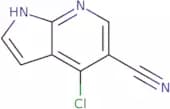 4-Chloro-1H-pyrrolo[2,3-b]pyridine-5-carbonitrile