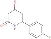 6-(4-Fluorophenyl)piperidine-2,4-dione