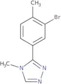 3-(3-Bromo-4-methylphenyl)-4-methyl-4H-1,2,4-triazole