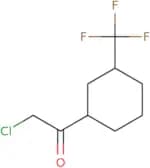 2-Chloro-1-[3-(trifluoromethyl)cyclohexyl]ethan-1-one