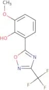2-Methoxy-6-[3-(trifluoromethyl)-1,2,4-oxadiazol-5-yl]phenol