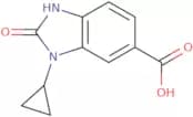 3-Cyclopropyl-2-oxo-2,3-dihydro-1H-1,3-benzodiazole-5-carboxylic acid