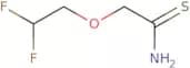 2-(2,2-Difluoroethoxy)ethanethioamide