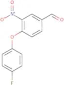 4-(4-Fluorophenoxy)-3-nitrobenzaldehyde
