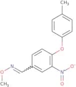 4-(4-Methylphenoxy)-3-nitrobenzenecarbaldehyde o-methyloxime