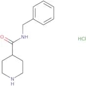 N-benzylpiperidine-4-carboxamide hydrochloride