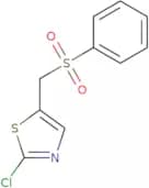 5-[(Benzenesulfonyl)methyl]-2-chloro-1,3-thiazole