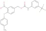 4-[(4-Methylphenyl)sulfanyl]-3-nitrobenzyl N-[3-(trifluoromethyl)phenyl]carbamate