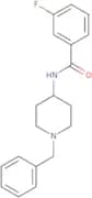 N-(1-Benzylpiperidin-4-yl)-3-fluorobenzamide