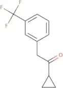 1-Cyclopropyl-2-[3-(trifluoromethyl)phenyl]ethan-1-one