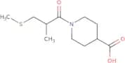 1-[2-Methyl-3-(methylsulfanyl)propanoyl]piperidine-4-carboxylic acid