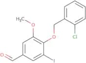 4-[(2-Chlorobenzyl)oxy]-3-iodo-5-methoxybenzaldehyde