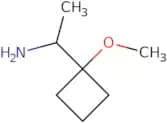 1-(1-Methoxycyclobutyl)ethan-1-amine