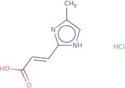 (2E)-3-(4-Methyl-1H-imidazol-2-yl)prop-2-enoic acid hydrochloride