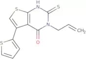 3-(Prop-2-en-1-yl)-2-sulfanyl-5-(thiophen-2-yl)-3H,4H-thieno[2,3-d]pyrimidin-4-one