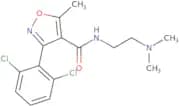 (3-(2,6-dichlorophenyl)-5-methylisoxazol-4-yl)-N-(2-(dimethylamino)ethyl)formamide