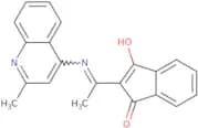 2-(((2-methyl-4-quinolyl)amino)ethylidene)indane-1,3-dione