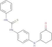 3-((4-(((phenylamino)thioxomethyl)amino)phenyl)amino)cyclohex-2-en-1-one