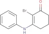 2-bromo-3-(phenylamino)cyclohex-2-en-1-one