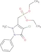 3-((diethoxyphosphonate)methyl)-4-chloro-2-methyl-1-phenyl-3-pyrazolin-5-one