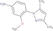 4-(3,5-Dimethyl-1H-pyrazol-1-yl)-3-methoxyaniline