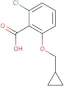 2-Chloro-6-(cyclopropylmethoxy)benzoic acid