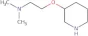 Dimethyl[2-(piperidin-3-yloxy)ethyl]amine