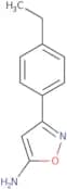 5-Amino-3-(4-ethylphenyl)isoxazole