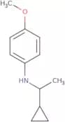 N-(1-Cyclopropylethyl)-4-methoxyaniline