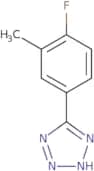 5-(4-Fluoro-3-methylphenyl)-1H-1,2,3,4-tetrazole