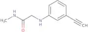 2-[(3-Ethynylphenyl)amino]-N-methylacetamide