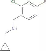[(2-Chloro-4-fluorophenyl)methyl](cyclopropylmethyl)amine