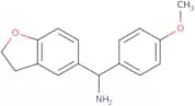 2,3-Dihydro-1-benzofuran-5-yl(4-methoxyphenyl)methanamine