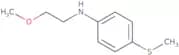 N-(2-Methoxyethyl)-4-(methylsulfanyl)aniline