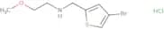 [(4-Bromothiophen-2-yl)methyl](2-methoxyethyl)amine hydrochloride