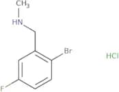 [(2-Bromo-5-fluorophenyl)methyl](methyl)amine hydrochloride